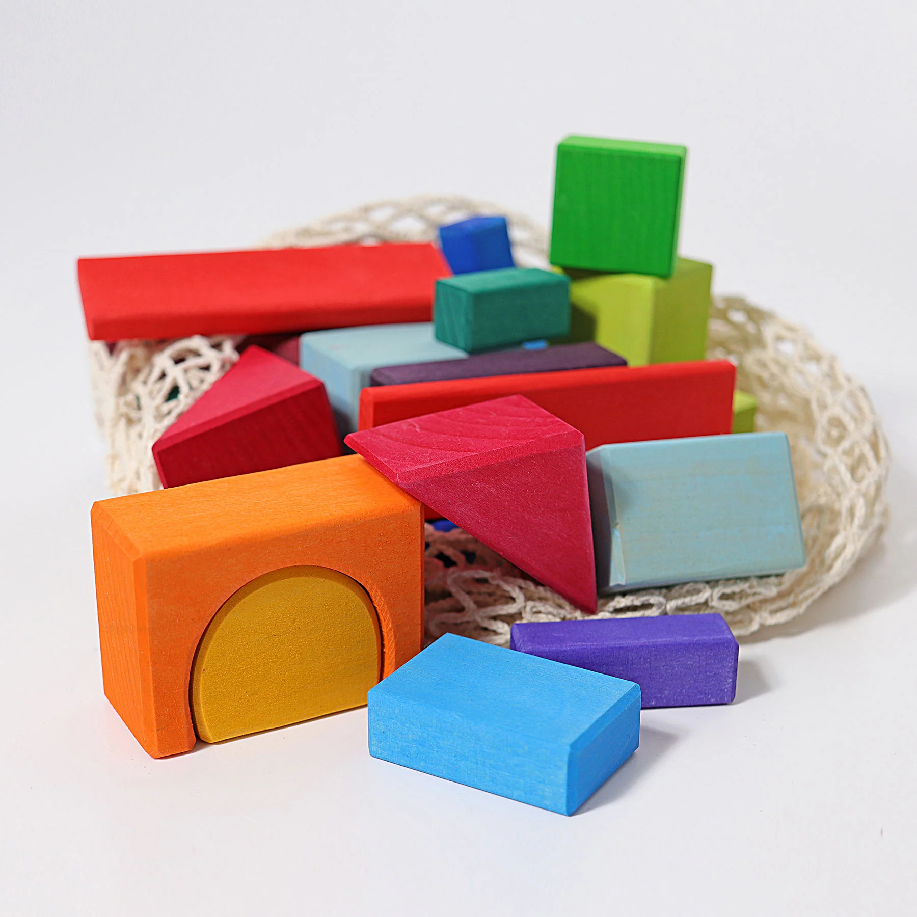 30 bunte Geo-Klötze - Image 3