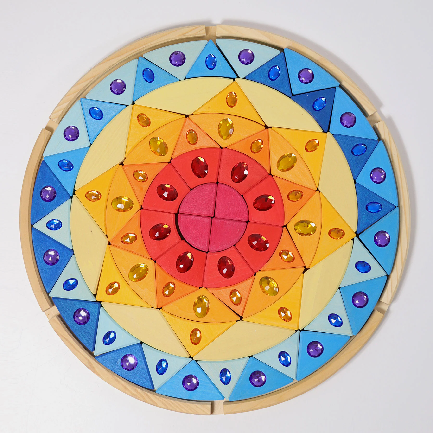 Glitzermandala Sonne - Image 3