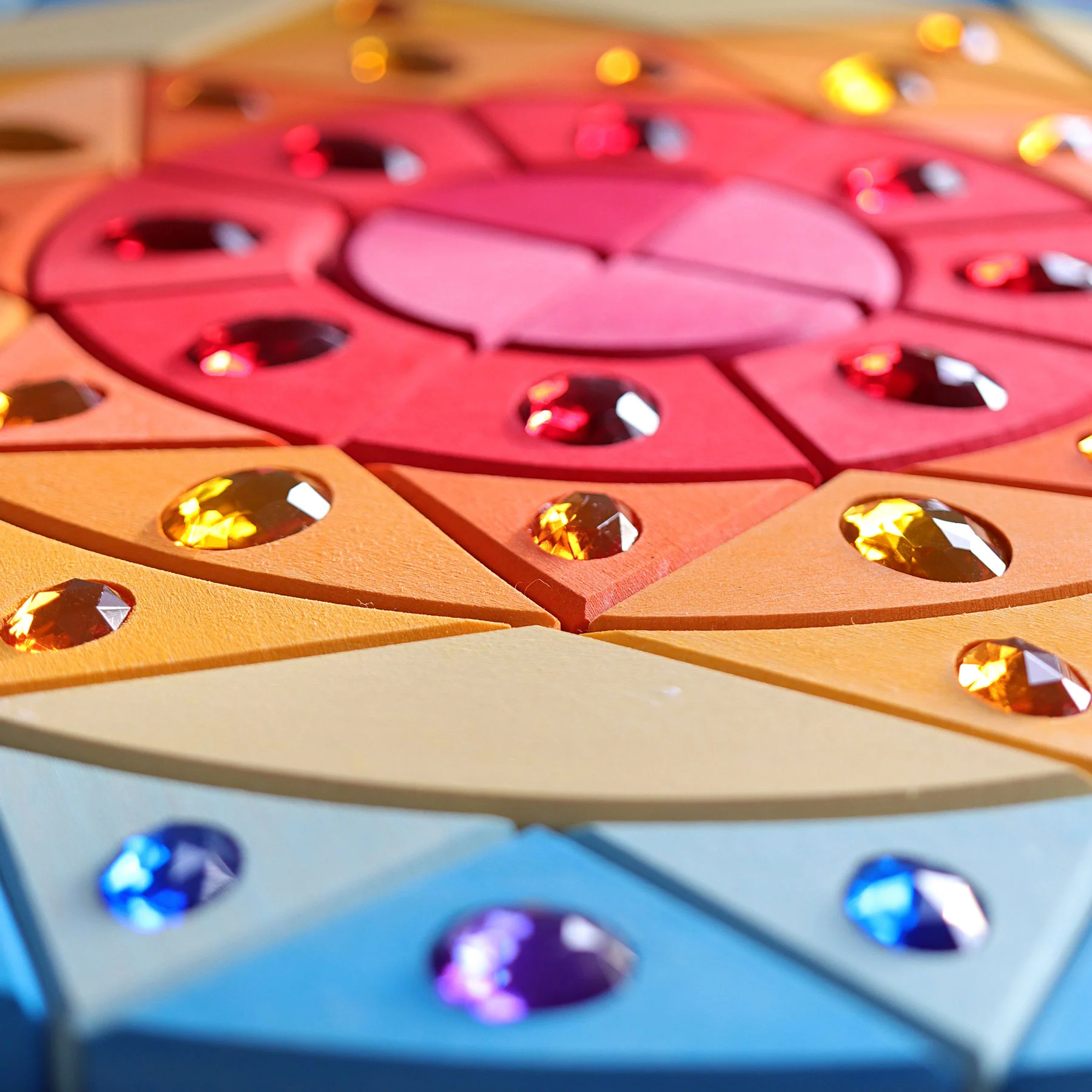 Glitzermandala Sonne - Image 6