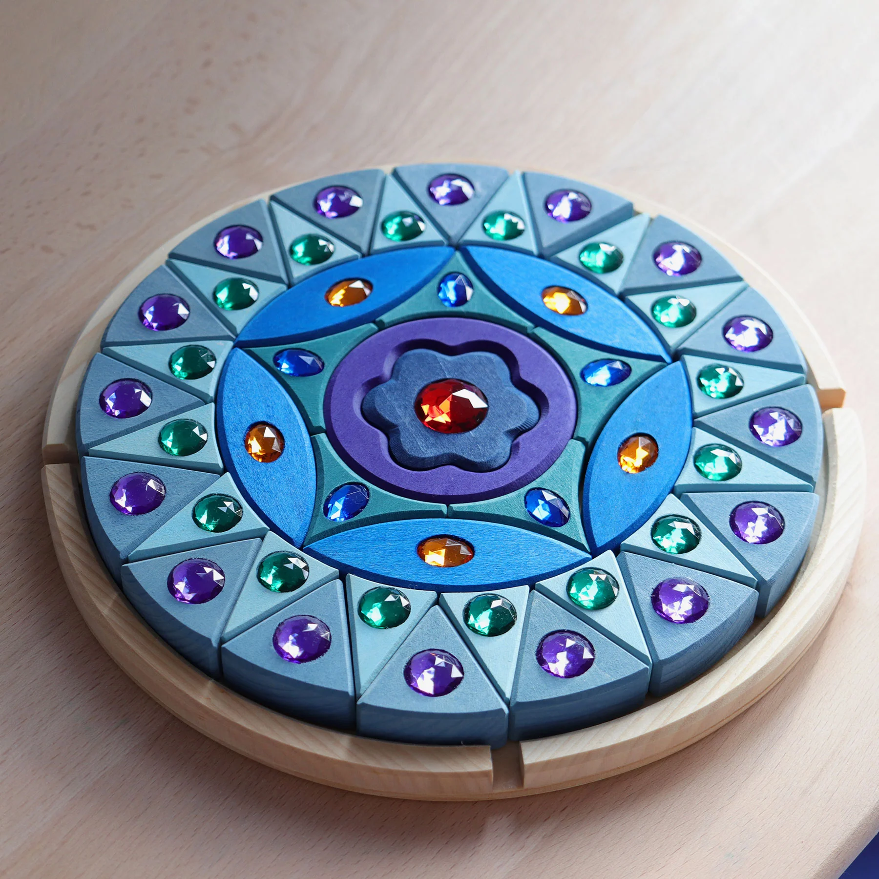 Kleines Glitzermandala - Image 5