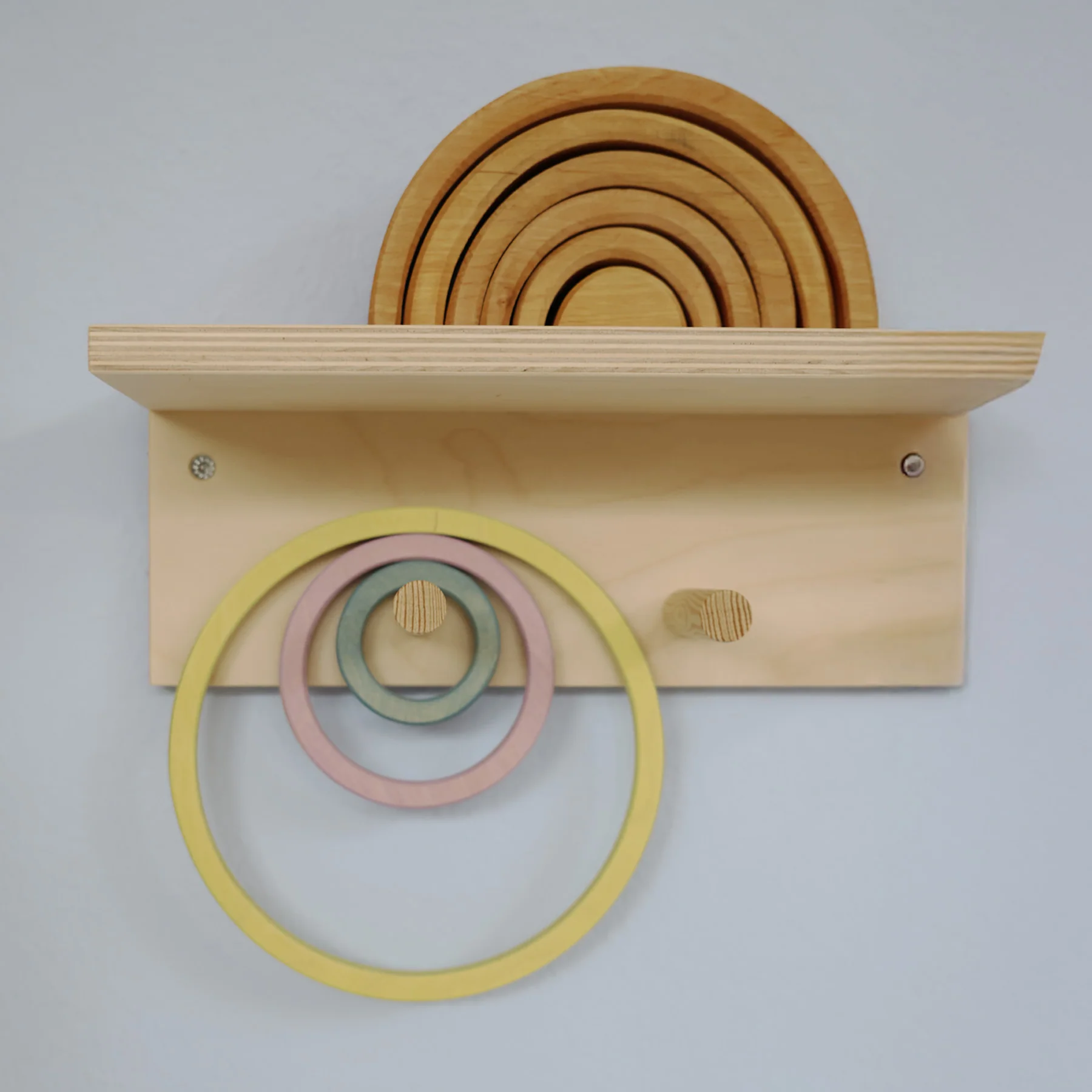 Konzentrische Kreise und Ringe Pastell - Image 14