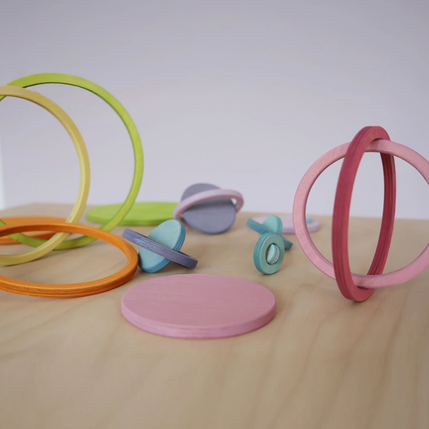 Konzentrische Kreise und Ringe Pastell - Image 15