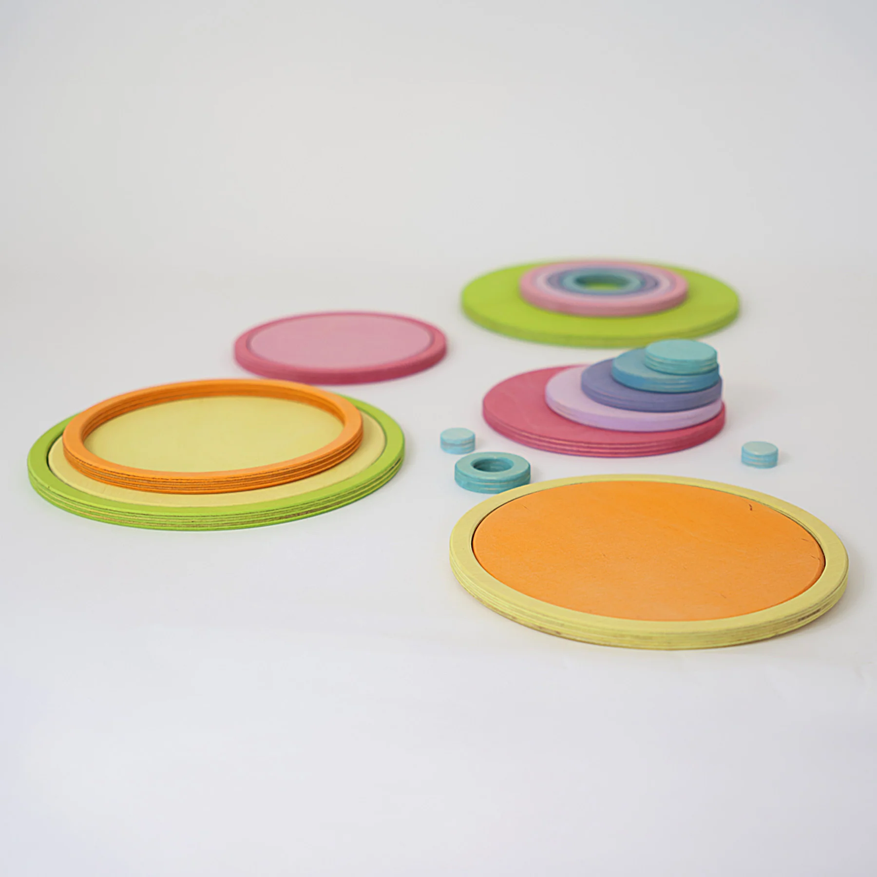 Konzentrische Kreise und Ringe Pastell - Image 6