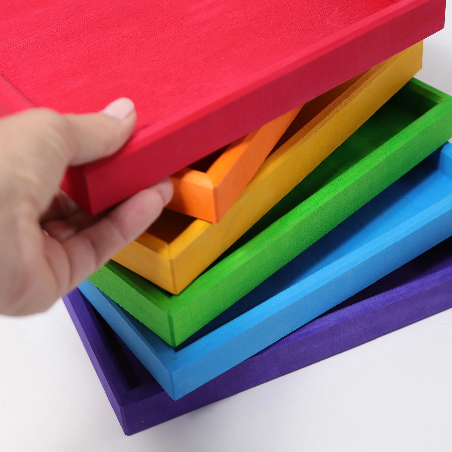 Regenbogen Holzrahmenset - Image 4