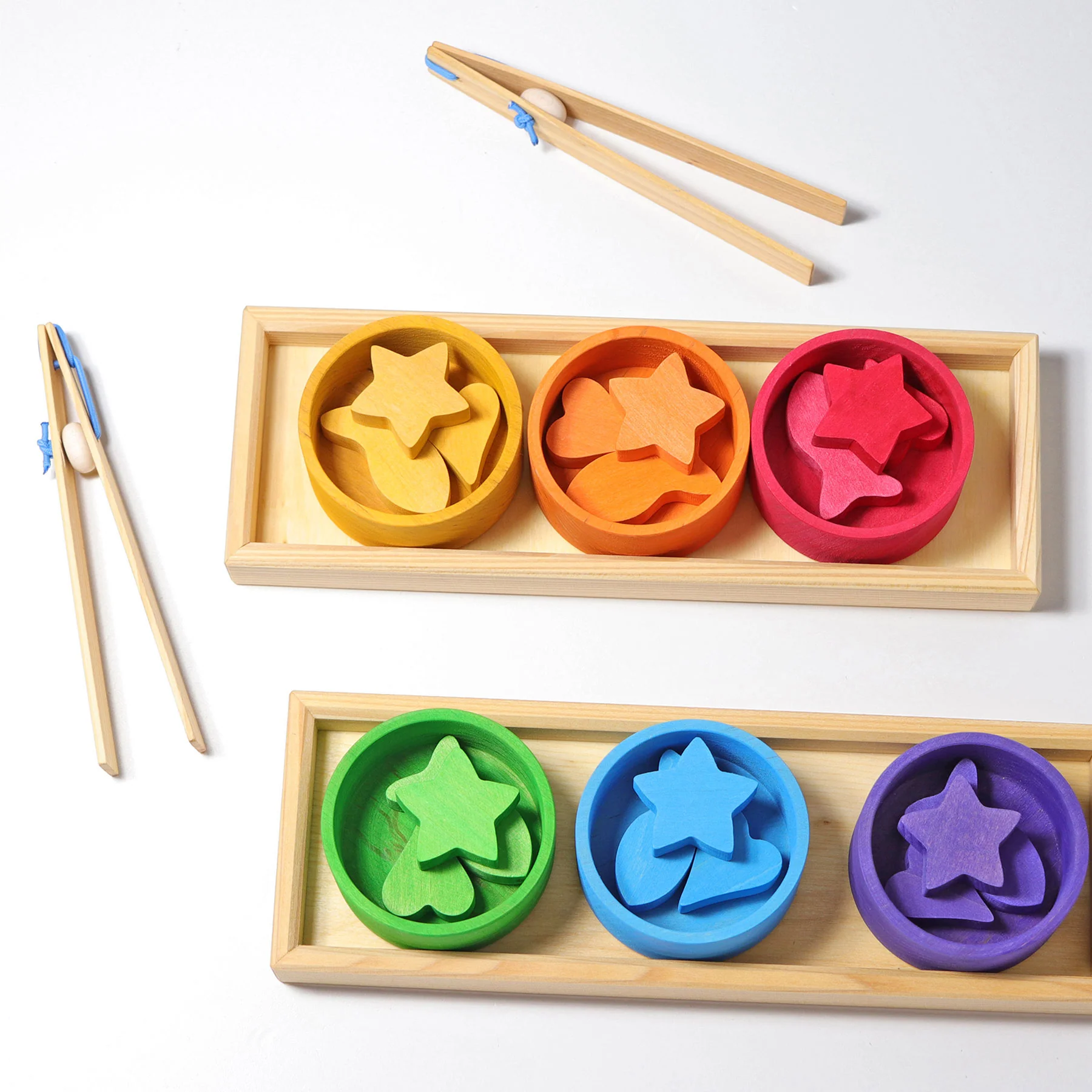 Sortierspiel Regenbogenschälchen - Image 3