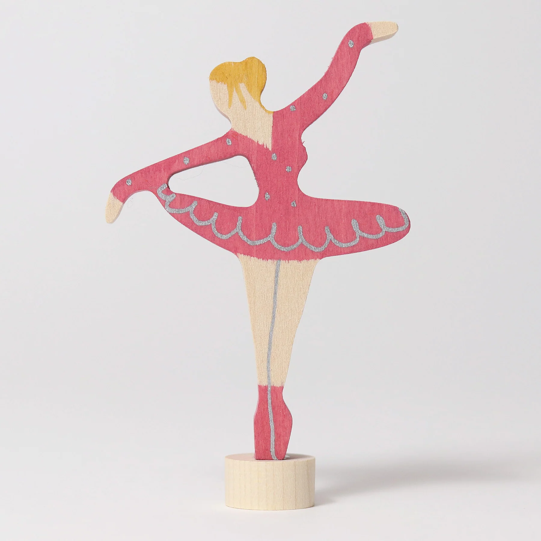 Steckfigur Ballerina Rubinrot - Image 3