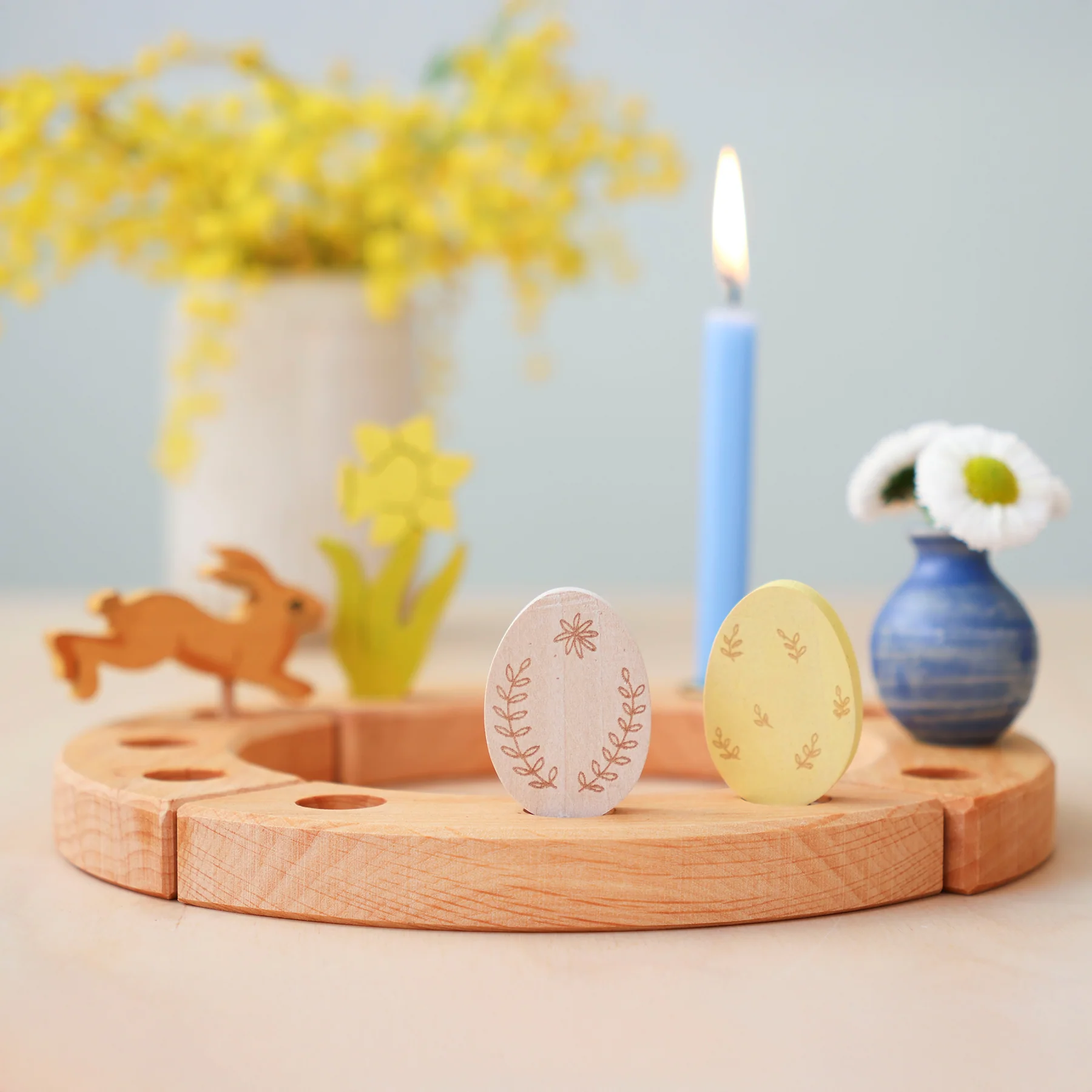 Steckfiguren Osterei Duo Ornament - Image 2