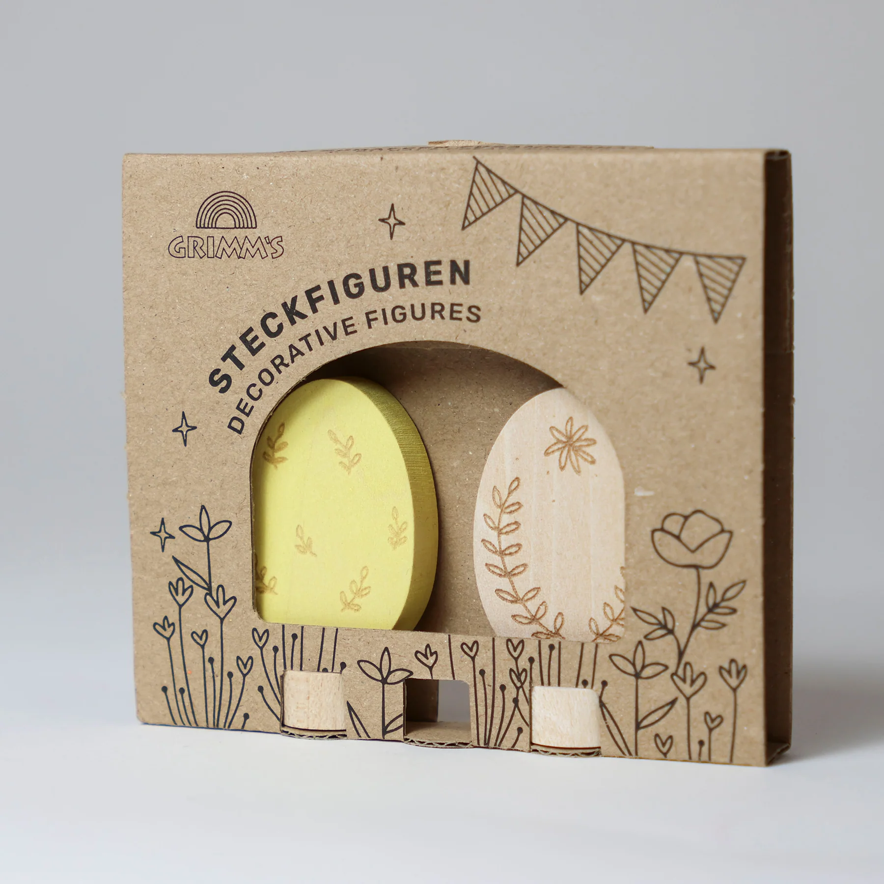 Steckfiguren Osterei Duo Ornament - Image 3