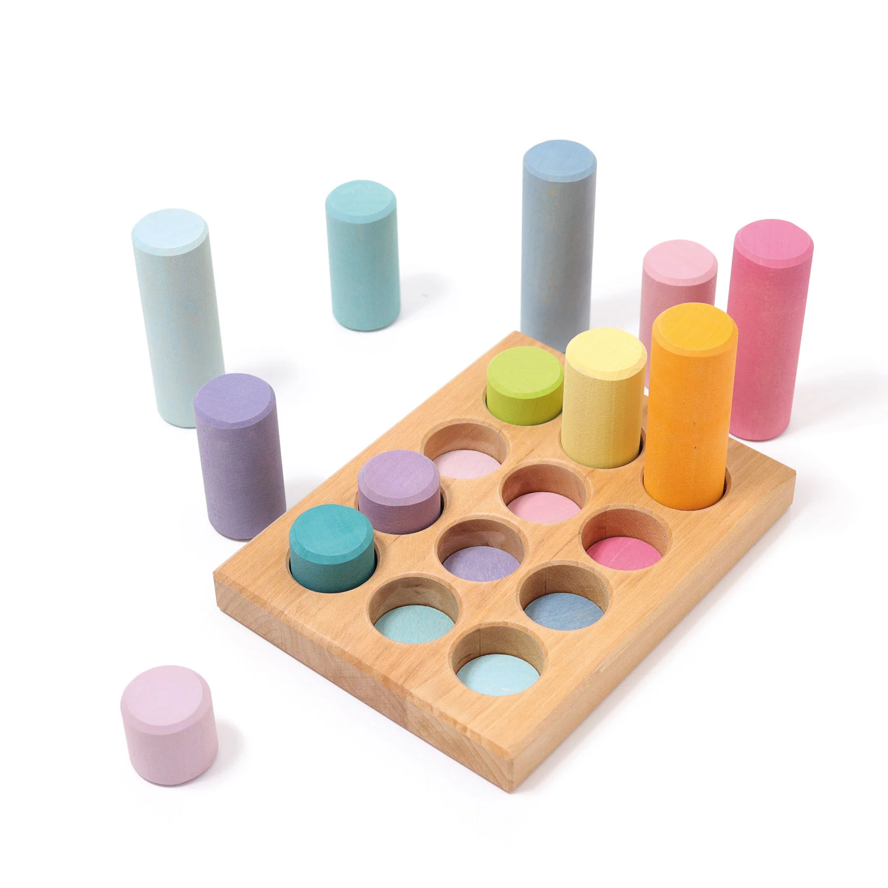 Steckspiel Kleine Walzen Pastell - Image 6